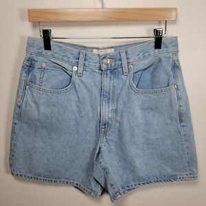 SLVRLAKE Walker High Rise Denim Shorts Size 26